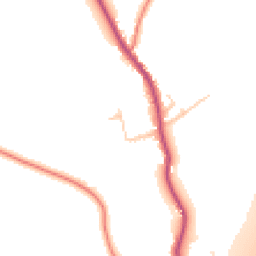 Daytime road noise heatmap for WN6 9RP