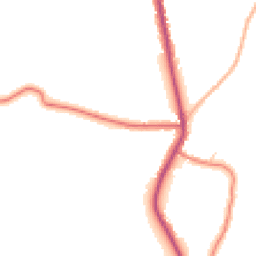 Daytime road noise heatmap for WN6 9SL