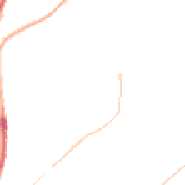 Night-time road noise heatmap for WN7 1EJ
