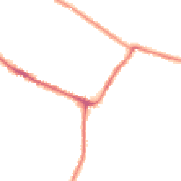Night-time road noise heatmap for WN7 2BN