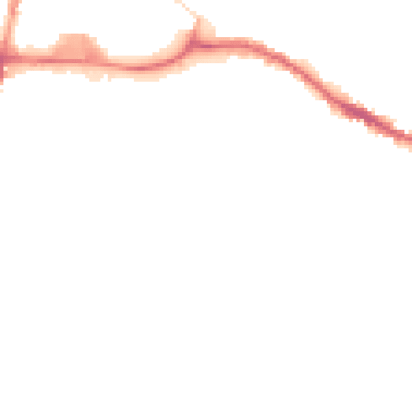 Night-time road noise heatmap for WN7 3ES