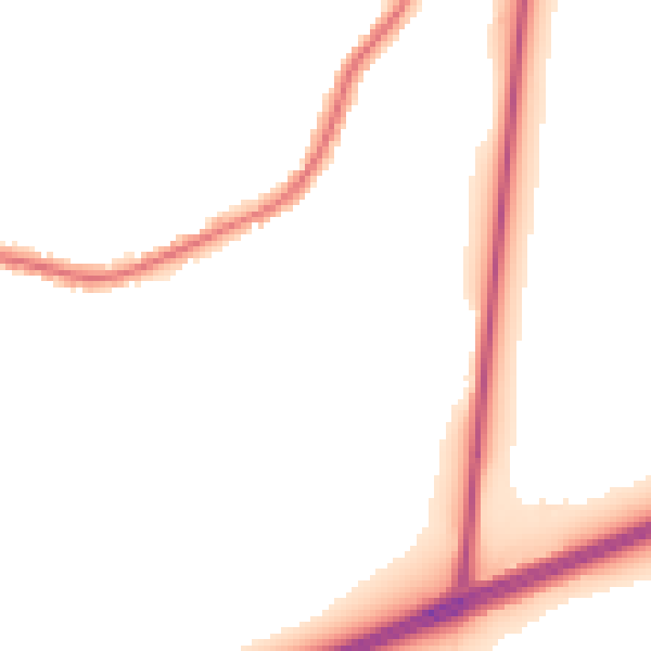 Night-time road noise heatmap for WN7 3QN