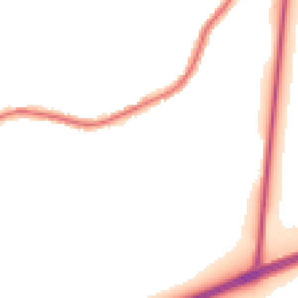 Night-time road noise heatmap for WN7 3QS