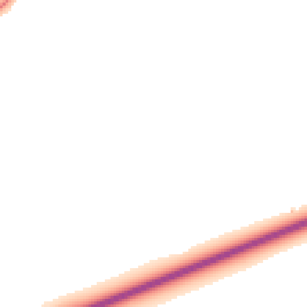 Night-time road noise heatmap for WN7 3RA