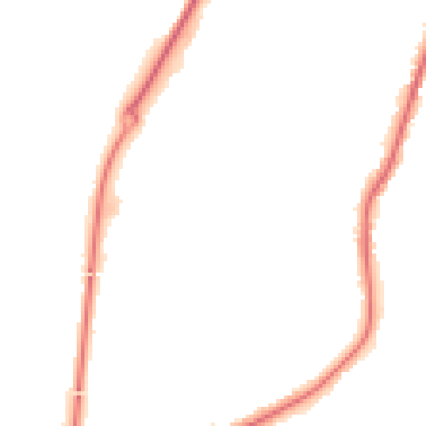 Night-time road noise heatmap for WN7 4GX