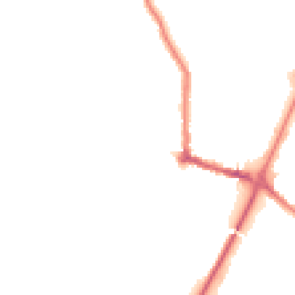 Night-time road noise heatmap for WN7 4SB