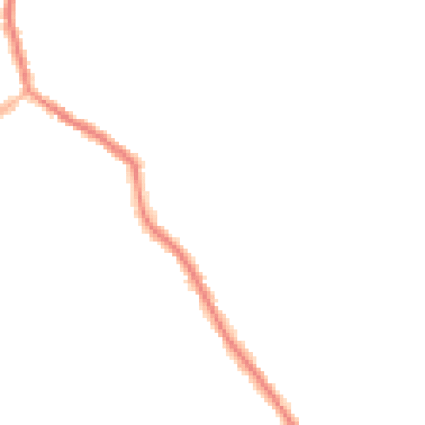 Night-time road noise heatmap for WN7 5LE