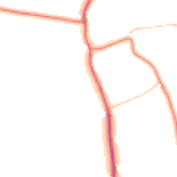 Daytime road noise heatmap for WN8 0PJ