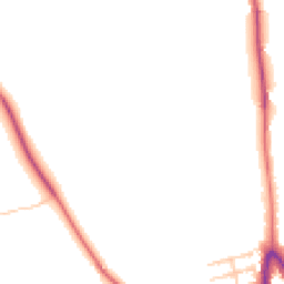 Daytime road noise heatmap for WN8 0QB