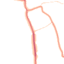 Daytime road noise heatmap for WN8 0QE