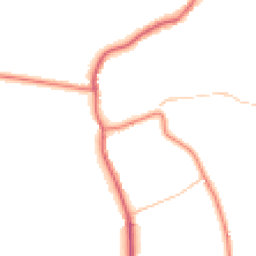Daytime road noise heatmap for WN8 0QR