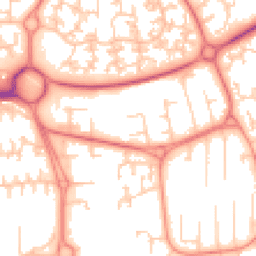 Daytime road noise heatmap for WN8 6RQ