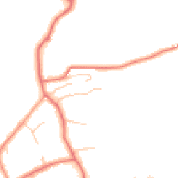 Daytime road noise heatmap for WN8 7AQ