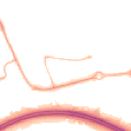 Night-time road noise heatmap for WN8 8AN