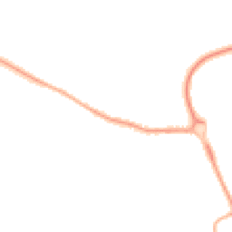 Night-time road noise heatmap for WN8 8TX