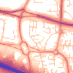 Daytime road noise heatmap for WN8 9JN