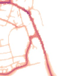 Daytime road noise heatmap for WR10 1AG