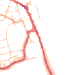 Daytime road noise heatmap for WR10 1AT