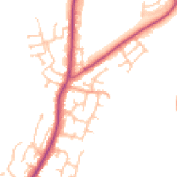 Daytime road noise heatmap for WR10 1AU