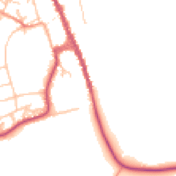 Daytime road noise heatmap for WR10 1AX