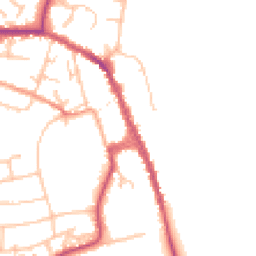 Daytime road noise heatmap for WR10 1BG