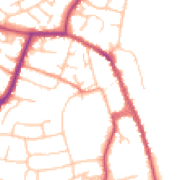 Daytime road noise heatmap for WR10 1BL