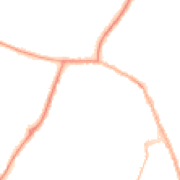 Night-time road noise heatmap for WR10 1DN