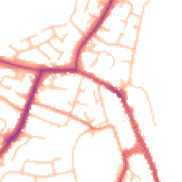 Daytime road noise heatmap for WR10 1DQ