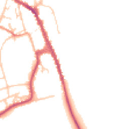 Daytime road noise heatmap for WR10 1DX