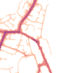 Daytime road noise heatmap for WR10 1EJ