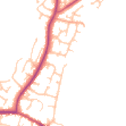Daytime road noise heatmap for WR10 1EZ