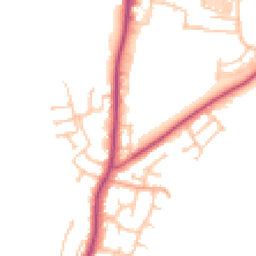 Daytime road noise heatmap for WR10 1FB