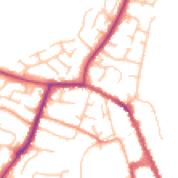 Daytime road noise heatmap for WR10 1HB