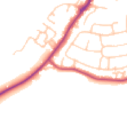 Daytime road noise heatmap for WR10 1HX