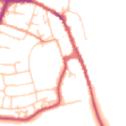 Daytime road noise heatmap for WR10 1JF