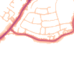 Daytime road noise heatmap for WR10 1LZ
