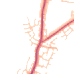 Daytime road noise heatmap for WR10 1RN