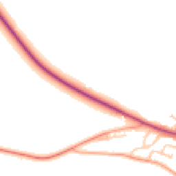 Daytime road noise heatmap for WR10 2AB