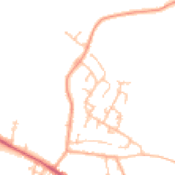 Daytime road noise heatmap for WR10 2AZ