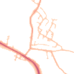 Daytime road noise heatmap for WR10 2BB