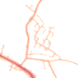 Daytime road noise heatmap for WR10 2BD