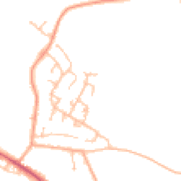 Daytime road noise heatmap for WR10 2BP