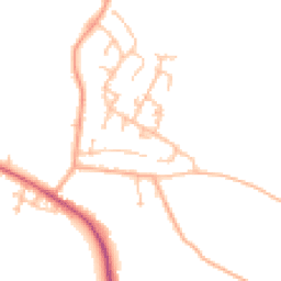 Daytime road noise heatmap for WR10 2BQ