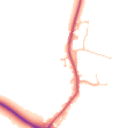 Daytime road noise heatmap for WR10 2DN