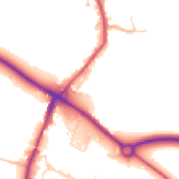 Daytime road noise heatmap for WR10 2DQ