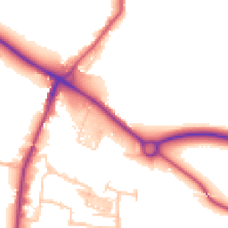 Daytime road noise heatmap for WR10 2DS