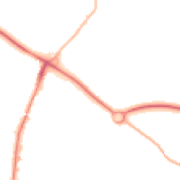 Night-time road noise heatmap for WR10 2DS