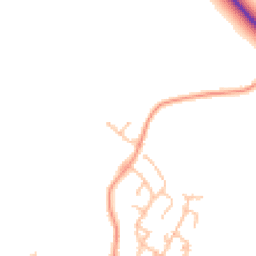 Daytime road noise heatmap for WR10 2FS