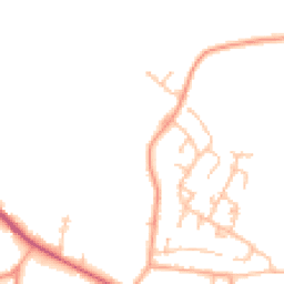 Daytime road noise heatmap for WR10 2FU