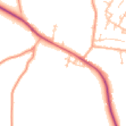 Daytime road noise heatmap for WR10 2GB